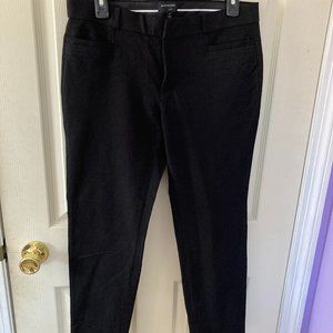 Women Banana Republic Dress Pants Black Sloan Size 8